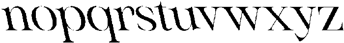 CS Bliska Reverse Italic otf (400) Font LOWERCASE