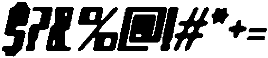 CS Blitzer Drawn Italic otf (400) Font OTHER CHARS