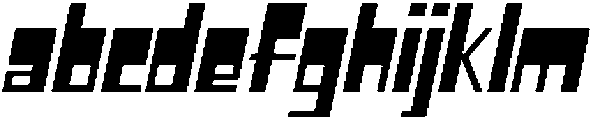 CS Blitzer Italic otf (400) FONT
