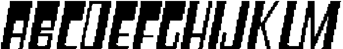 CS Blitzer Pixel Regular otf (400) Font UPPERCASE