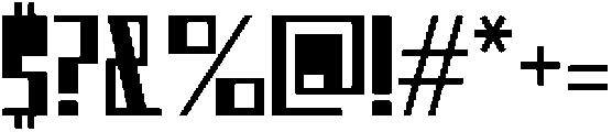 CS Blitzer Regular otf (400) Font OTHER CHARS