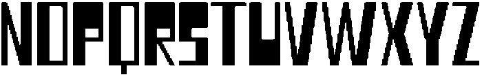 CS Blitzer Regular otf (400) Font UPPERCASE