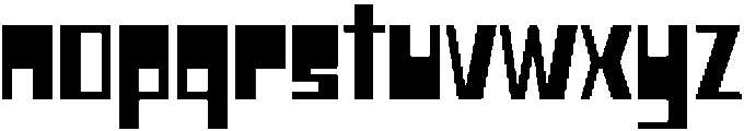 CS Blitzer Regular otf (400) Font LOWERCASE
