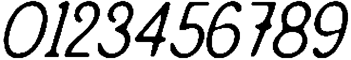 CS Blossom Drawn Italic otf (400) Font OTHER CHARS