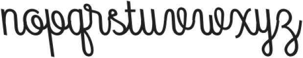 CS Blossom Reverse Italic otf (400) Font LOWERCASE