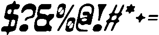 CS Blouse Drawn Italic otf (400) Font OTHER CHARS
