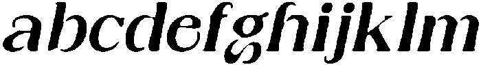 CS Bogart Drawn Italic otf (400) FONT