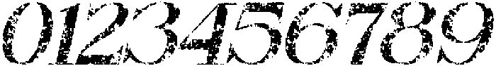 CS Bogart Stamp Italic otf (400) Font OTHER CHARS