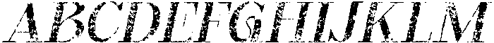 CS Bogart Stamp Italic otf (400) Font