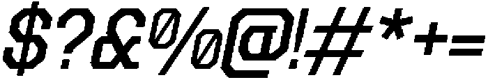 CS Bolande Italic otf (400) Font OTHER CHARS