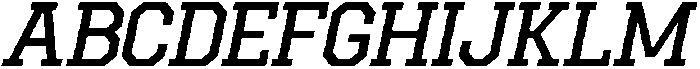 CS Bolande Italic otf (400) Font
