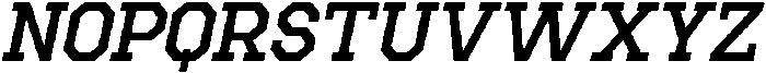 CS Bolande Italic otf (400) Font LOWERCASE