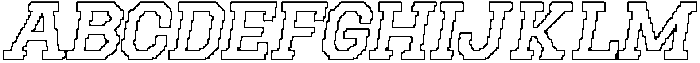 CS Bolande Pixel Outline otf (400) FONT