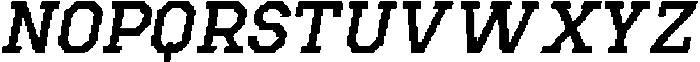 CS Bolande Pixel Regular otf (400) Font LOWERCASE