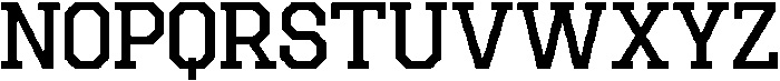 CS Bolande Regular otf (400) Font UPPERCASE