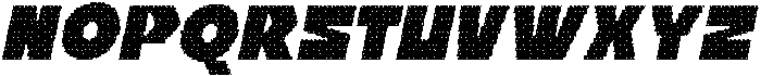 CS Boldier Disco Italic otf (700) Font UPPERCASE