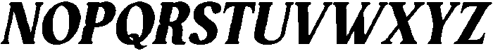 CS Bolt Italic otf (400) Font UPPERCASE