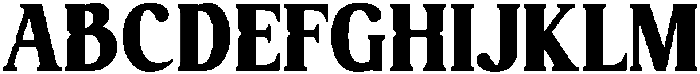 CS Bolt Regular otf (400) Font UPPERCASE