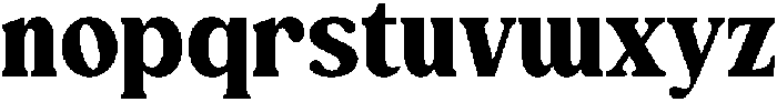 CS Bolt Regular otf (400) Font LOWERCASE