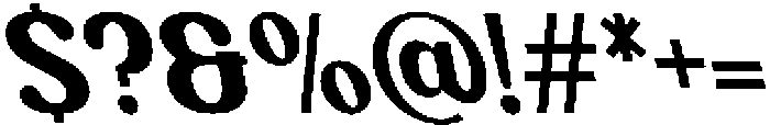 CS Bolt Reverse Italic otf (400) Font OTHER CHARS