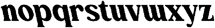 CS Bolt Reverse Italic otf (400) Font LOWERCASE