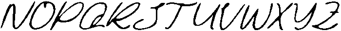 CS Bonjour Drawn Italic otf (400) Font UPPERCASE