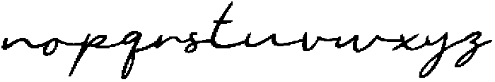 CS Bonjour Italic otf (400) Font LOWERCASE