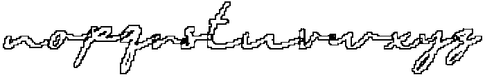 CS Bonjour Pixel Outline otf (400) Font LOWERCASE