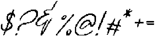 CS Bonjour Pixel Regular otf (400) Font OTHER CHARS