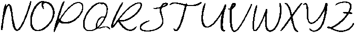 CS Bonjour Regular otf (400) Font UPPERCASE