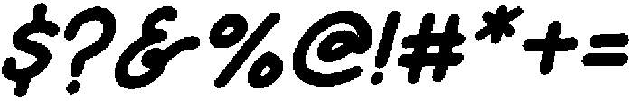 CS Bonkey Italic otf (400) Font OTHER CHARS