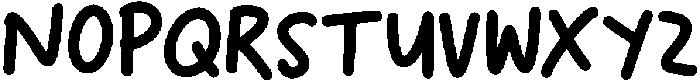 CS Bonkey Regular otf (400) Font UPPERCASE