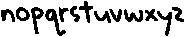 CS Bonkey Reverse Italic otf (400) Font LOWERCASE