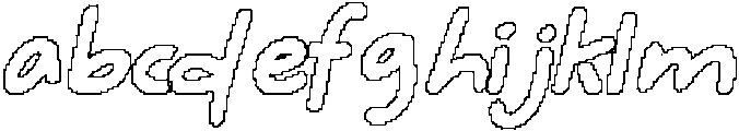 CS Bonky Pixel Outline otf (400) FONT