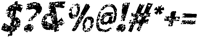 CS Boopie Stamp Italic otf (400) Font OTHER CHARS