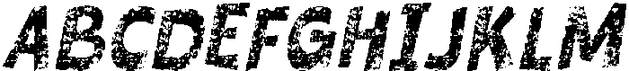 CS Boopie Stamp Italic otf (400) Font UPPERCASE