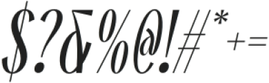 CS Borden Italic otf (400) Font OTHER CHARS