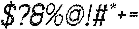 CS Boreal Disco Italic otf (400) Font OTHER CHARS
