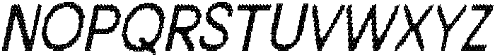 CS Boreal Disco Italic otf (400) Font UPPERCASE