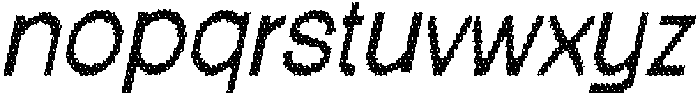 CS Boreal Disco Italic otf (400) Font LOWERCASE