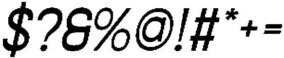 CS Boreal Italic otf (400) Font OTHER CHARS