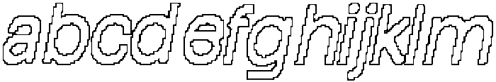 CS Boreal Pixel Outline otf (400) FONT