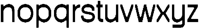 CS Boreal Regular otf (400) Font LOWERCASE