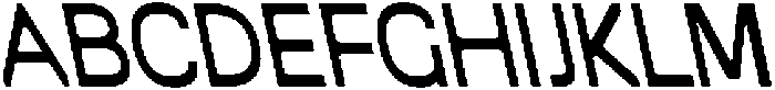CS Boreal Reverse Italic otf (400) Font UPPERCASE