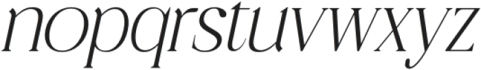 CS Boris Italic otf (400) Font LOWERCASE