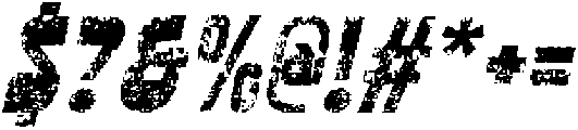 CS Boswell Stamp Italic otf (400) Font OTHER CHARS