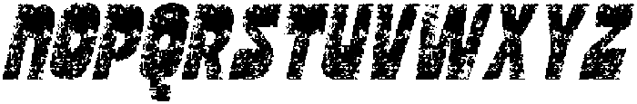 CS Boswell Stamp Italic otf (400) Font UPPERCASE