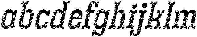 CS Bourne Stamp Italic otf (400) FONT