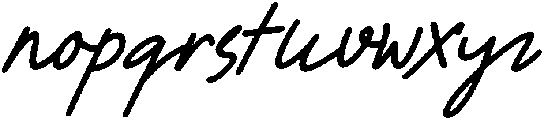 CS Boya Italic otf (400) Font LOWERCASE