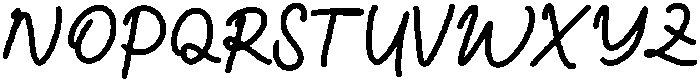 CS Boya Regular otf (400) Font UPPERCASE